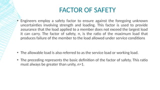 Design Safety Factor Chart.pdf Machine Design and computer added design Introduction | PPTX
