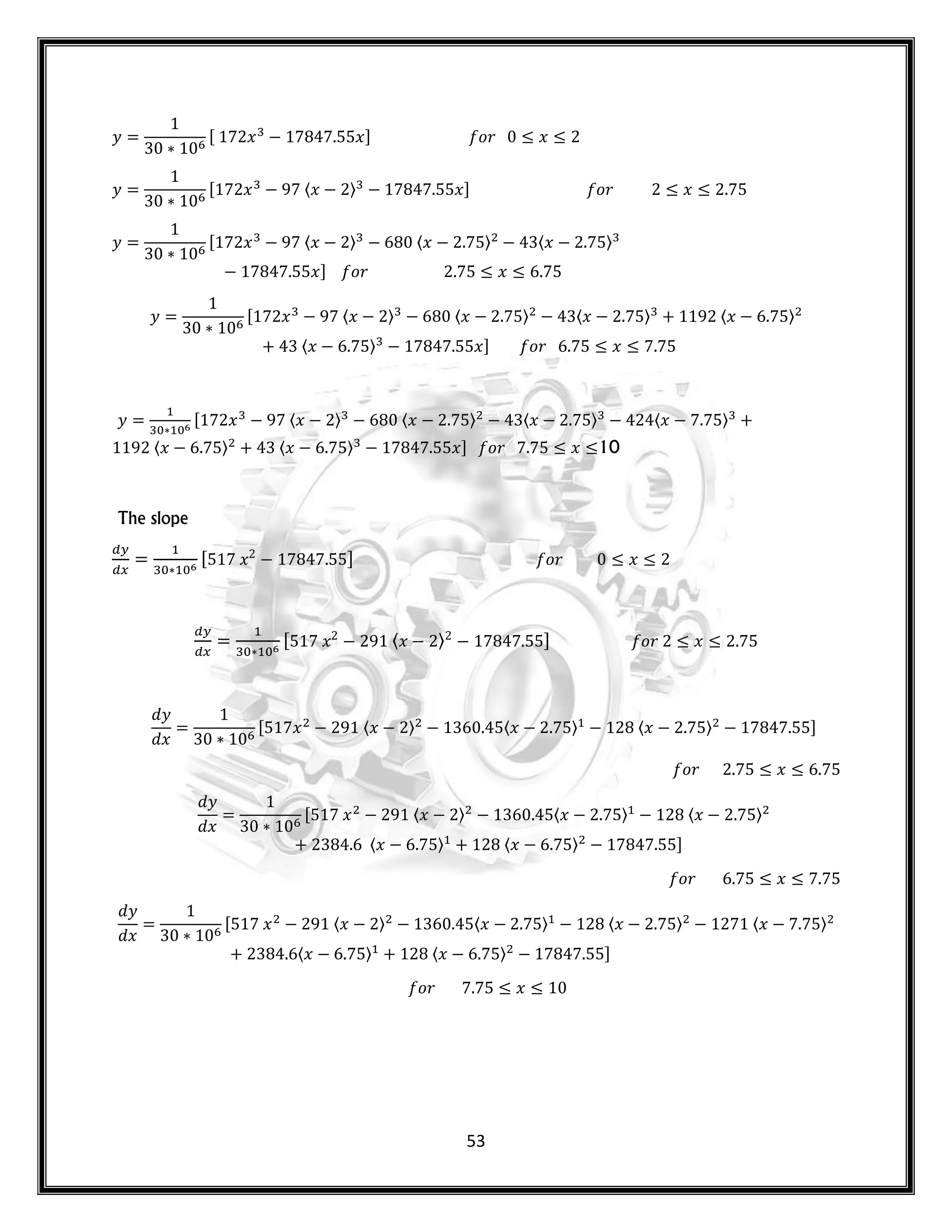 53
𝑦 , 𝑥 𝑥- 𝑜𝑟 𝑥
𝑦 , 𝑥 〈𝑥 〉 𝑥- 𝑜𝑟 𝑥
𝑦 , 𝑥 〈𝑥 〉 〈𝑥 〉 〈𝑥 〉
𝑥- 𝑜𝑟 𝑥
𝑦 , 𝑥 〈𝑥 〉 〈𝑥 〉 〈𝑥 〉 〈𝑥 〉
〈𝑥 〉 𝑥- 𝑜𝑟 𝑥
𝑦 , 𝑥 〈𝑥 〉 〈𝑥 〉 〈𝑥 〉 〈𝑥 〉
〈𝑥 〉 〈𝑥 〉 𝑥- 𝑜𝑟 𝑥 10
The slope
, 𝑥 - 𝑜𝑟 𝑥
, 𝑥 〈𝑥 〉 - 𝑜𝑟 𝑥
𝑦
𝑥
, 𝑥 〈𝑥 〉 〈𝑥 〉 〈𝑥 〉 -
𝑜𝑟 𝑥
𝑦
𝑥
, 𝑥 〈𝑥 〉 〈𝑥 〉 〈𝑥 〉
〈𝑥 〉 〈𝑥 〉 -
𝑜𝑟 𝑥
𝑦
𝑥
, 𝑥 〈𝑥 〉 〈𝑥 〉 〈𝑥 〉 〈𝑥 〉
〈𝑥 〉 〈𝑥 〉 -
𝑜𝑟 𝑥
 