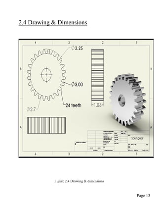 4.3 Spur Gears | Features and Macros in SolidWorks | Peachpit