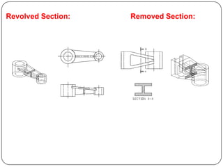 Revolved Section: Removed Section:
 
