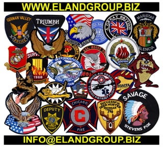 Machine embroidery badges,emblems supplier