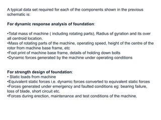 Machine Foundation Design | PDF