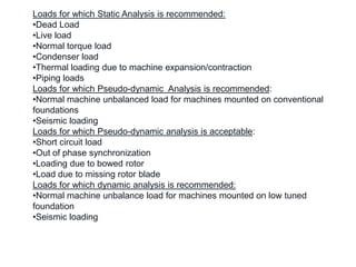 Dynamic Load Formula Machine Design Machine Foundation Design | PDF