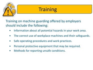 Machine guards | PPTX