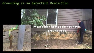 Grounding is an Important Precaution
 