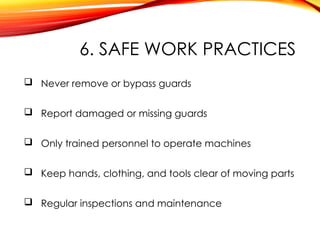 Comprehensive Guide to Machine Guarding for Worker Safety and Injury ...
