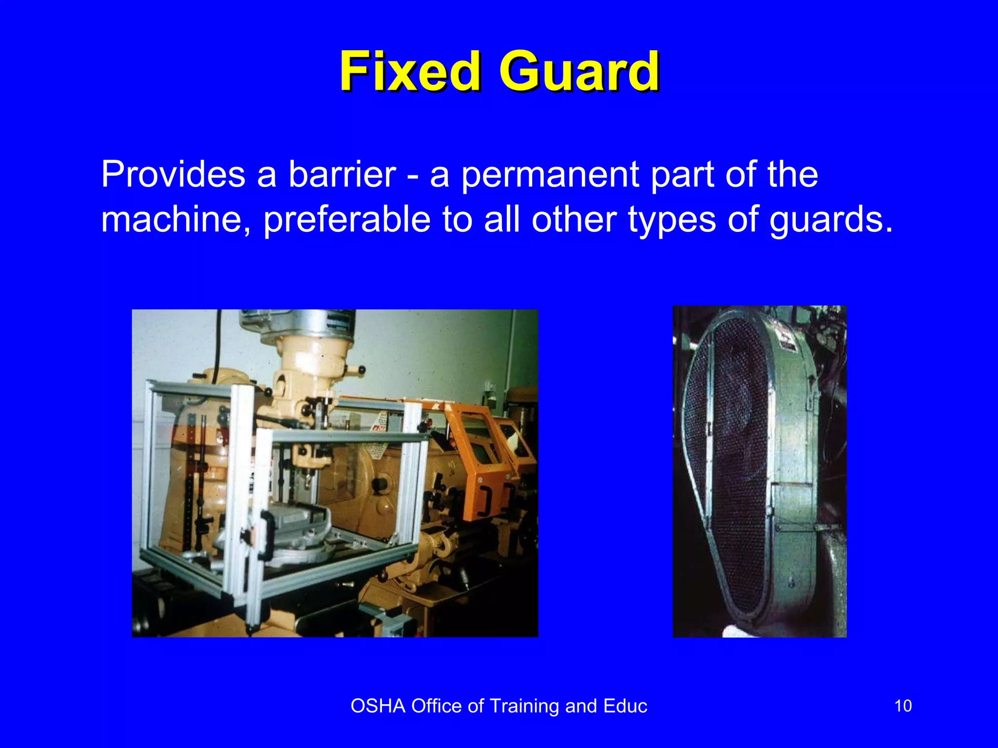 Machine Guarding Ppt | PPT