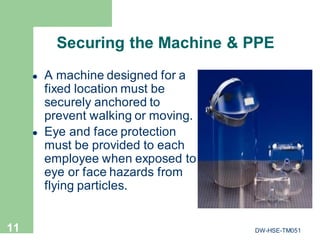 Comprehensive Machine Guarding Safety Training and Hazard Prevention | PDF