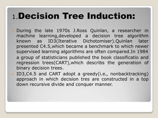 The goal is to create a model that predicts the value of a target variable on several input variables.