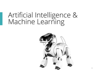 3	

Artiﬁcial Intelligence &
Machine Learning
 