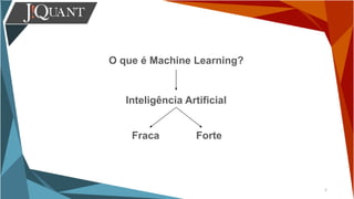 Machine Learning - Introdução e Aplicações | PPT