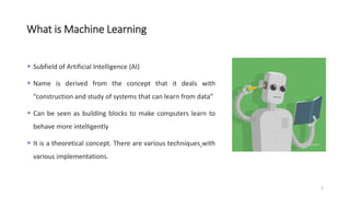 Machine learning | PPT