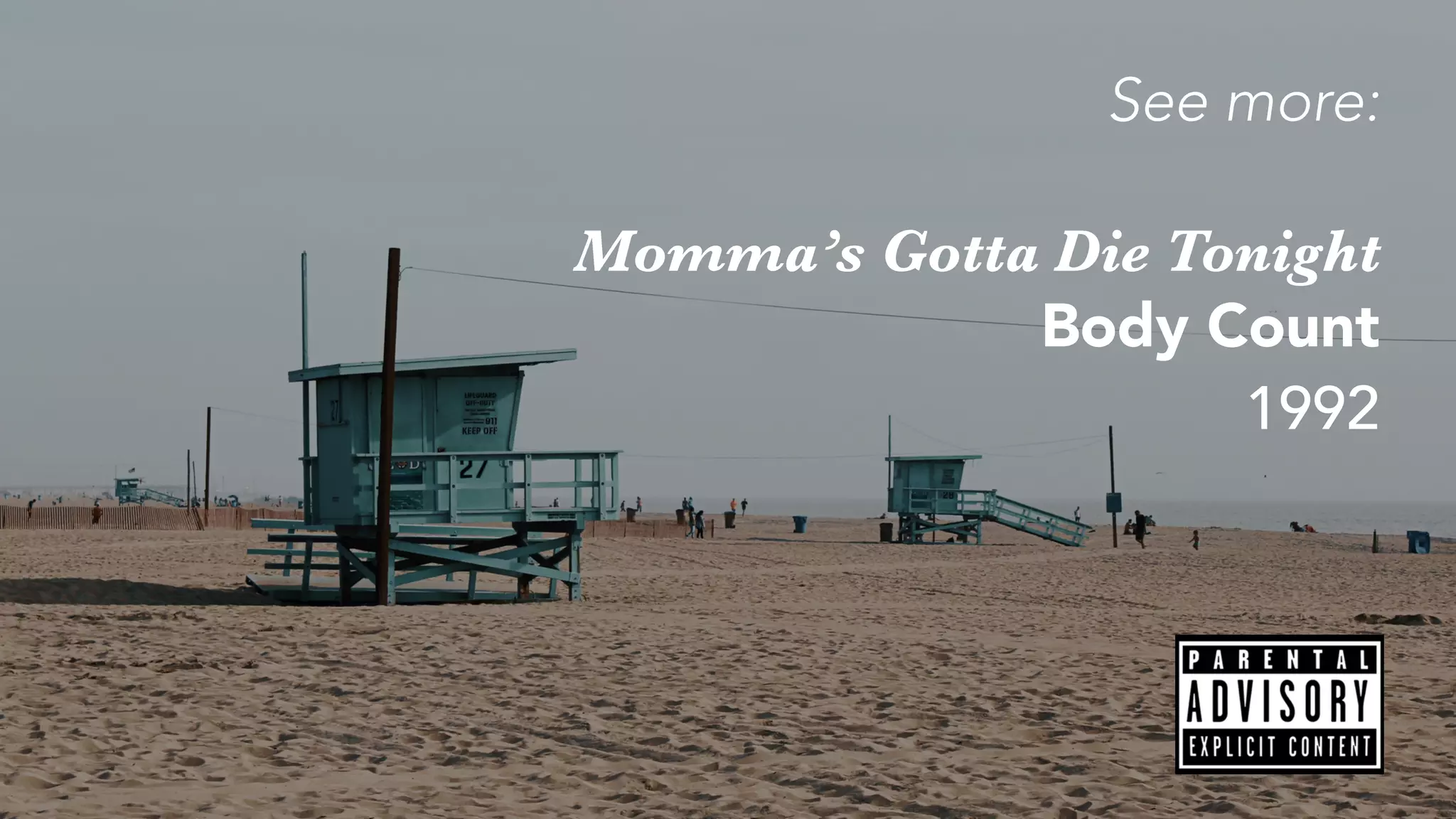 Momma’s Gotta Die Tonight
Body Count
1992
See more:
 