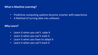 Azure Machine Learning | PPTX