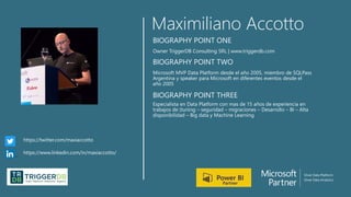 Machine Learning en SQL Server | PPTX