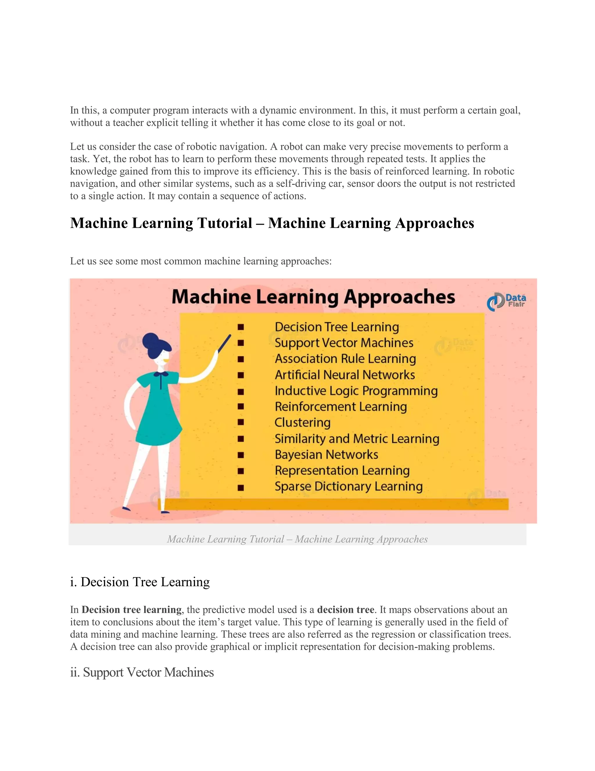 Machine learning tutorial for beginners pdf