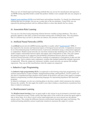 Machine Learning Tutorial for Beginners | PDF