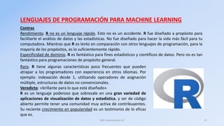 Programacion Machine Learning Machine learning | PPTX