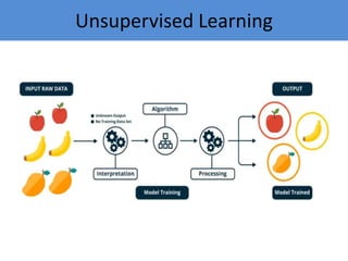 Unsupervised Learning
 