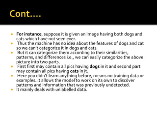 Machine learning(UNIT 4)