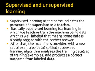 Machine learning(UNIT 4)