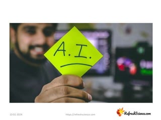 10-01-2024 https://refreshscience.com
 