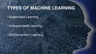 MACHINE LEARNING PRESENTATION (ARTIFICIAL INTELLIGENCE) | PPTX