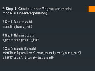 machine learning - - future vision computer institute | PPTX