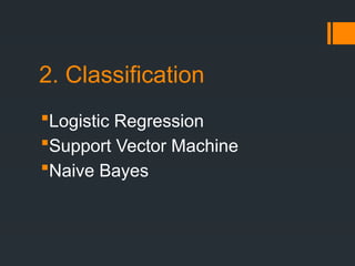 machine learning - - future vision computer institute | PPTX
