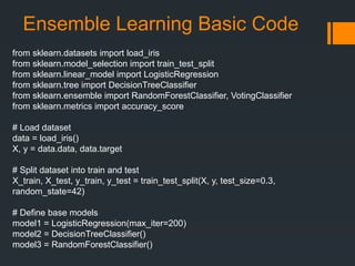 machine learning - - future vision computer institute | PPTX