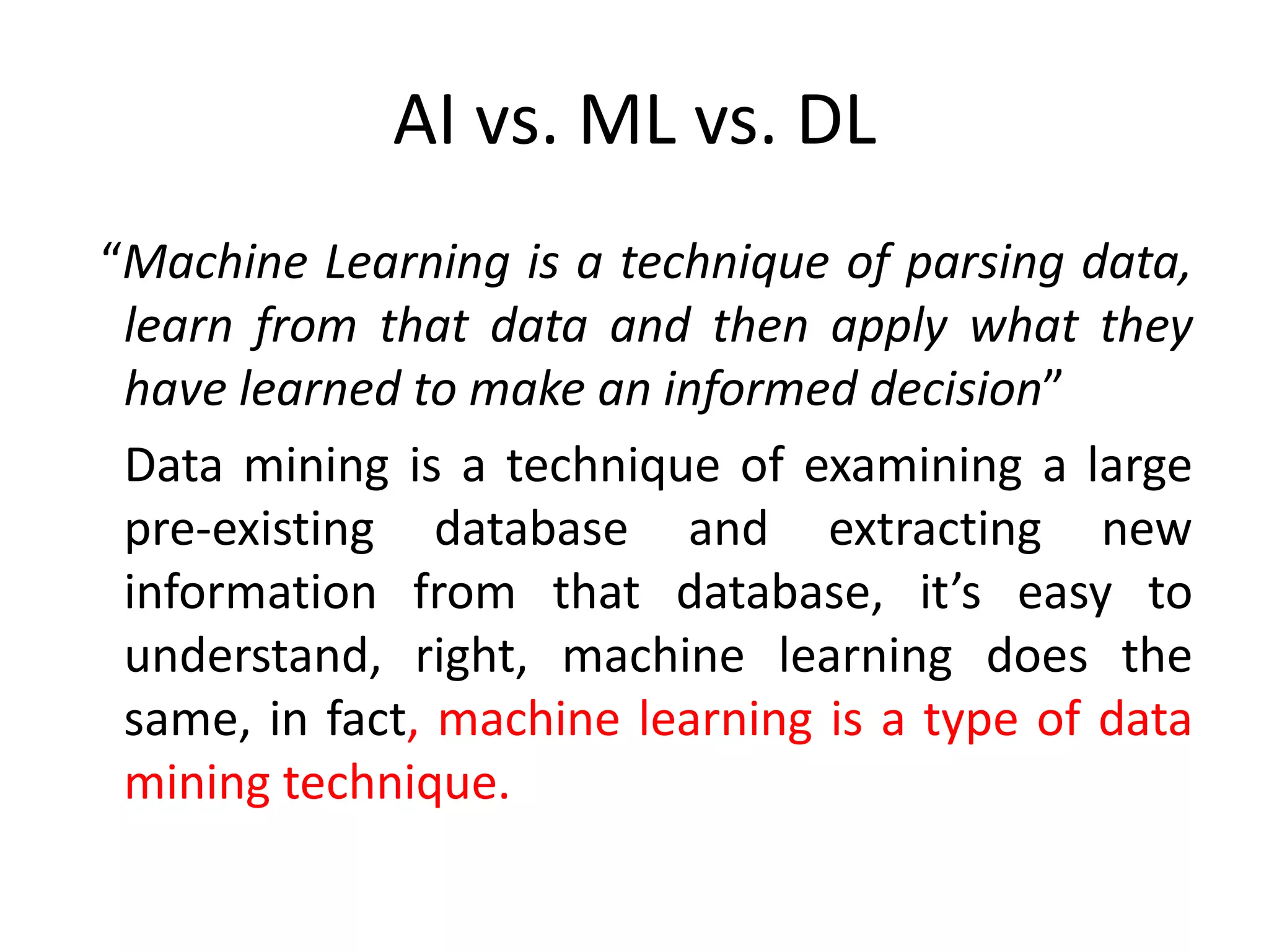 Machine Learning introduction | PPT