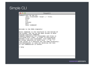 Simple CLI
 