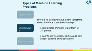 Machine Learning Problem Sample Machine Learning - Lecture1.pptx.pdf