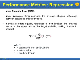 Machine Learning Performance Metrics for Classification and Regression ...