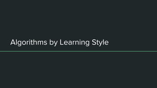 Machine learning - session 3 | PPTX