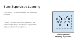 Semi Supervised Example Machine learning - session 3 | PPTX