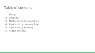 Machine learning - session 3 | PPT