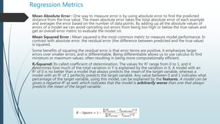 Machine learning session4(linear regression) | PPTX