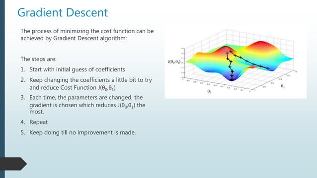 Machine learning session4(linear regression) | PPTX