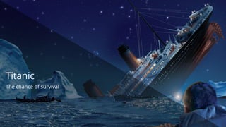 Titanic
The chance of survival
 