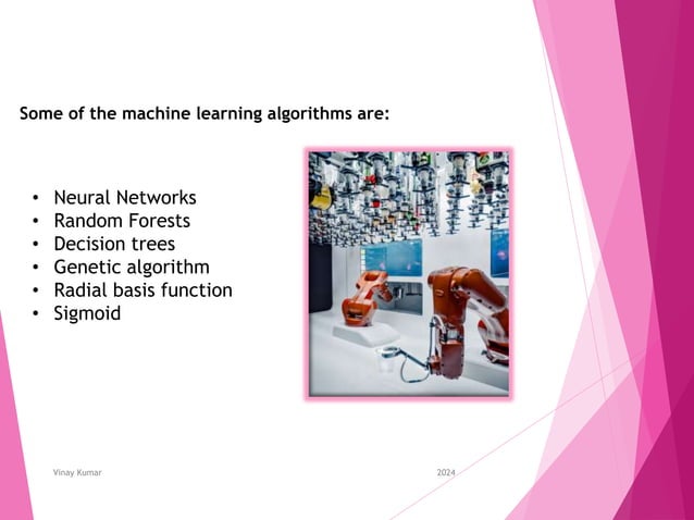 Introduction to machine learning ppt files | PPTX