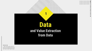 Data
and Value Extraction
from Data
1
3
 
