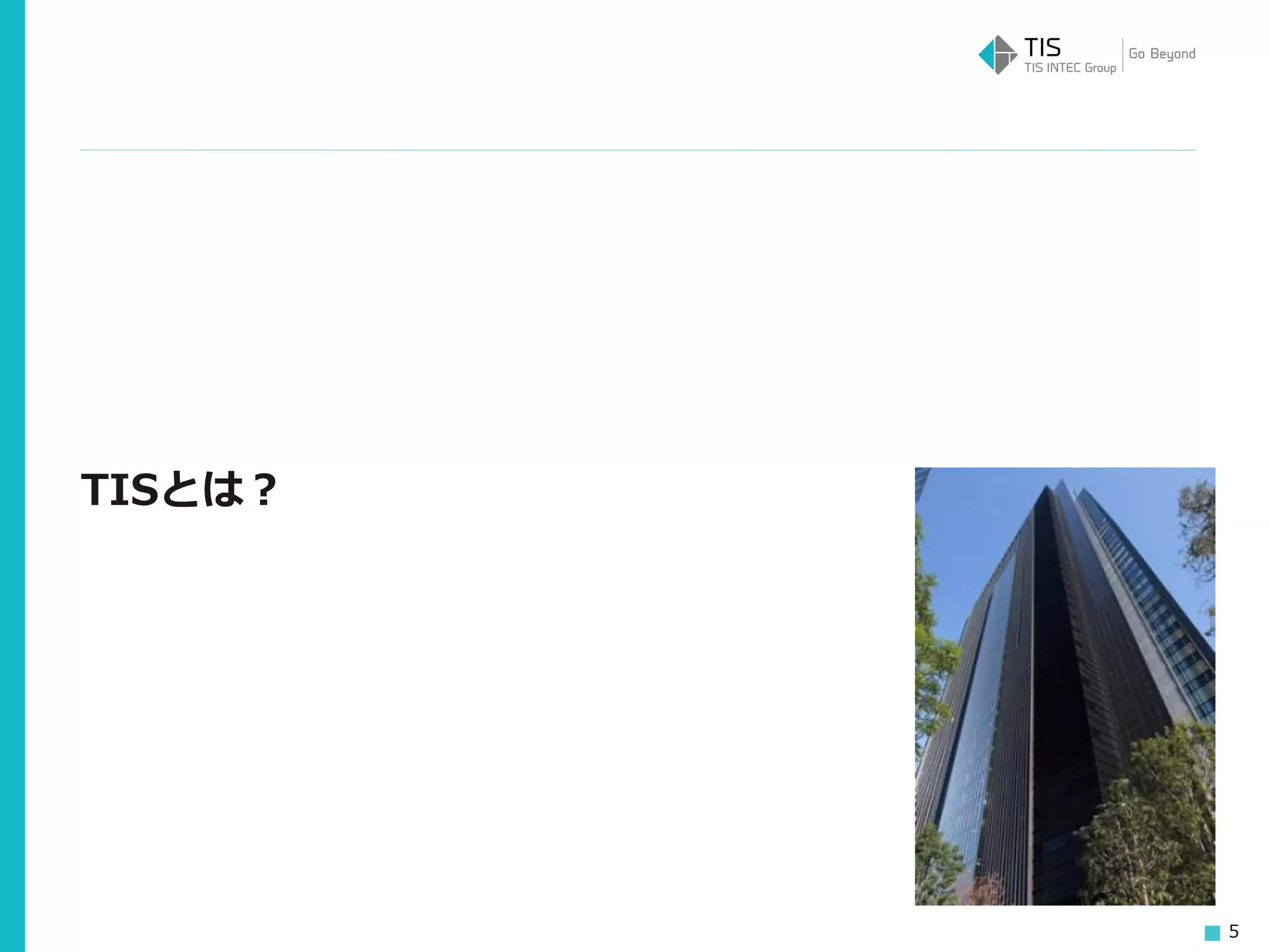 5
TISとは？
 