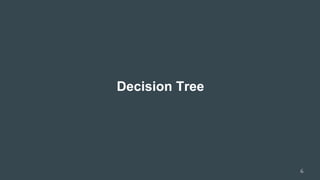 Decision Tree
6
 