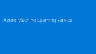 Azure ML Concept
Model Management
Model Management in Azure ML
usually involves these four steps
Step 1:
Step 2:
Step 3:
S...