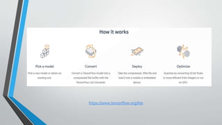 Machine learning and Deep learning on edge devices using TensorFlow | PPTX