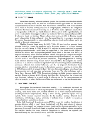 Machine learning approach to anomaly detection in cyber security | PDF