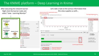 Machine learning basic course with KNIME analytics platform | PPTX