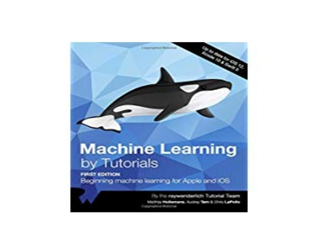 machine learning by tutorials pdf