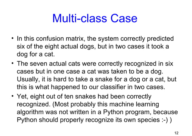Machine learning by using python lesson 3 Confusion Matrix By ...